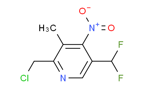 AM118343 | 1805623-78-2 | 2-(Chloromethyl)-5-(difluoromethyl)-3-methyl-4-nitropyridine