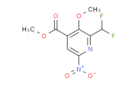 AM118344 | 1807138-85-7 | Methyl 2-(difluoromethyl)-3-methoxy-6-nitropyridine-4-carboxylate