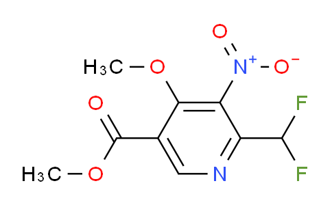 AM118347 | 1807112-02-2 | Methyl 2-(difluoromethyl)-4-methoxy-3-nitropyridine-5-carboxylate