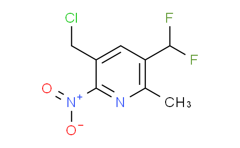 AM118366 | 1806965-99-0 | 3-(Chloromethyl)-5-(difluoromethyl)-6-methyl-2-nitropyridine