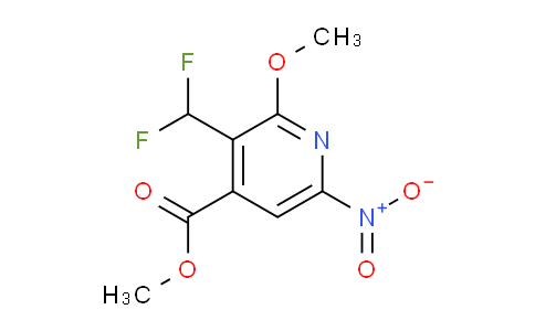 AM118367 | 1805612-92-3 | Methyl 3-(difluoromethyl)-2-methoxy-6-nitropyridine-4-carboxylate