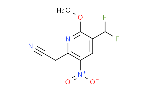 AM118369 | 1806988-92-0 | 3-(Difluoromethyl)-2-methoxy-5-nitropyridine-6-acetonitrile
