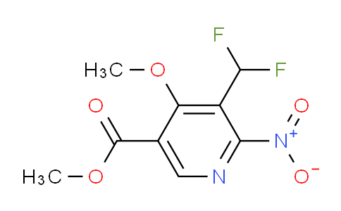AM118370 | 1805607-33-3 | Methyl 3-(difluoromethyl)-4-methoxy-2-nitropyridine-5-carboxylate