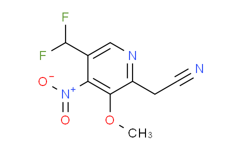 AM118378 | 1806883-96-4 | 5-(Difluoromethyl)-3-methoxy-4-nitropyridine-2-acetonitrile