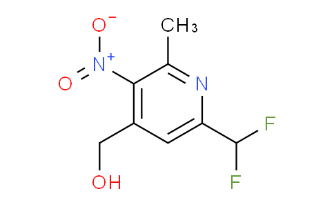 6-(Difluoromethyl)-2-methyl-3-nitropyridine-4-methanol