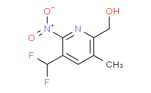 3-(Difluoromethyl)-5-methyl-2-nitropyridine-6-methanol