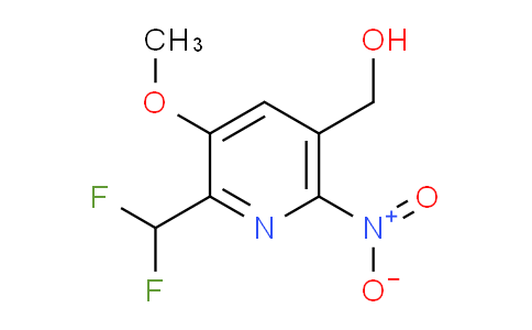 2-(Difluoromethyl)-3-methoxy-6-nitropyridine-5-methanol