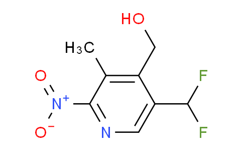 5-(Difluoromethyl)-3-methyl-2-nitropyridine-4-methanol