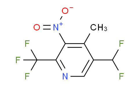 AM118408 | 1805559-47-0 | 5-(Difluoromethyl)-4-methyl-3-nitro-2-(trifluoromethyl)pyridine