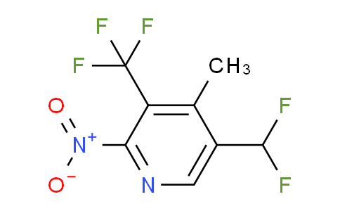 AM118409 | 1805551-17-0 | 5-(Difluoromethyl)-4-methyl-2-nitro-3-(trifluoromethyl)pyridine