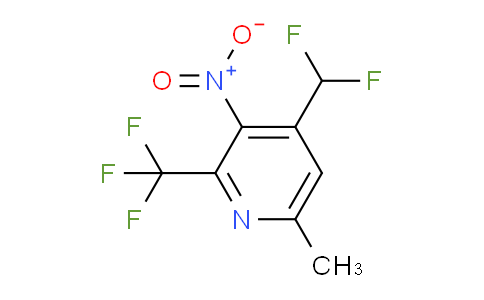 AM118417 | 1805611-27-1 | 4-(Difluoromethyl)-6-methyl-3-nitro-2-(trifluoromethyl)pyridine