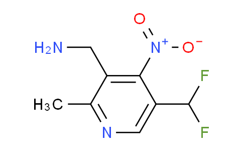 AM118418 | 1806997-31-8 | 3-(Aminomethyl)-5-(difluoromethyl)-2-methyl-4-nitropyridine