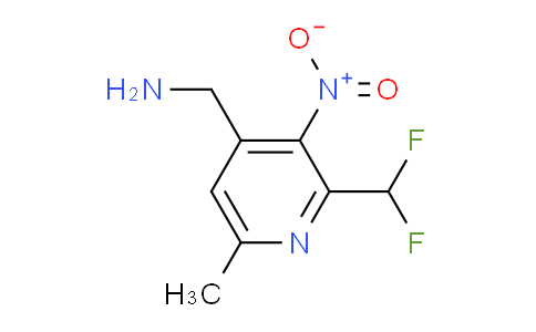 AM118426 | 1806883-71-5 | 4-(Aminomethyl)-2-(difluoromethyl)-6-methyl-3-nitropyridine