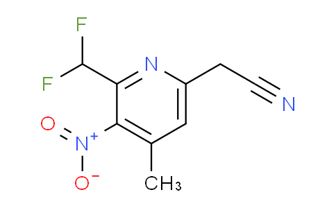 AM118438 | 1806961-78-3 | 2-(Difluoromethyl)-4-methyl-3-nitropyridine-6-acetonitrile