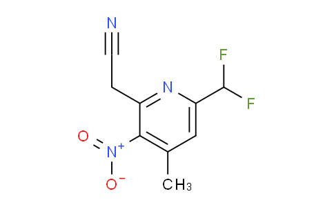 AM118440 | 1805066-78-7 | 6-(Difluoromethyl)-4-methyl-3-nitropyridine-2-acetonitrile