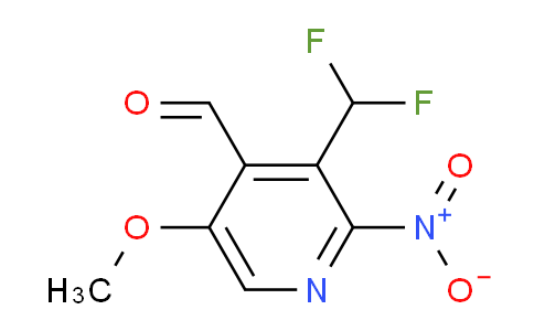 AM118478 | 1805148-88-2 | 3-(Difluoromethyl)-5-methoxy-2-nitropyridine-4-carboxaldehyde