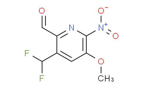 AM118481 | 1805149-01-2 | 3-(Difluoromethyl)-5-methoxy-6-nitropyridine-2-carboxaldehyde