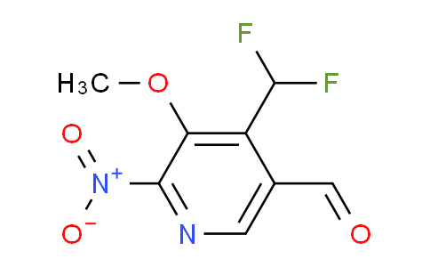 AM118485 | 1805612-27-4 | 4-(Difluoromethyl)-3-methoxy-2-nitropyridine-5-carboxaldehyde