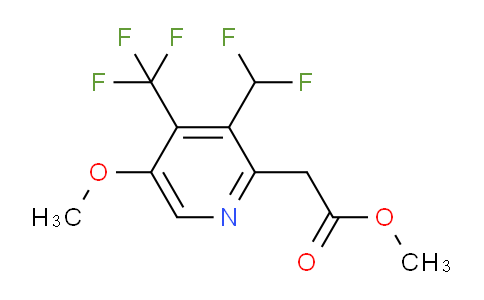 AM118487 | 1805559-20-9 | Methyl 3-(difluoromethyl)-5-methoxy-4-(trifluoromethyl)pyridine-2-acetate
