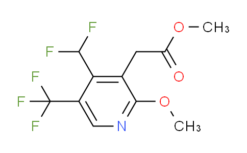 AM118493 | 1805609-06-6 | Methyl 4-(difluoromethyl)-2-methoxy-5-(trifluoromethyl)pyridine-3-acetate