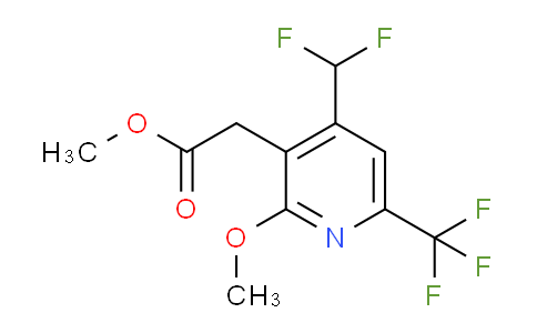 AM118495 | 1805559-21-0 | Methyl 4-(difluoromethyl)-2-methoxy-6-(trifluoromethyl)pyridine-3-acetate