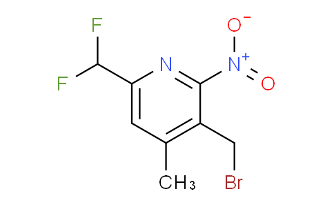 AM118496 | 1805441-71-7 | 3-(Bromomethyl)-6-(difluoromethyl)-4-methyl-2-nitropyridine