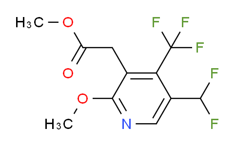 AM118501 | 1805096-30-3 | Methyl 5-(difluoromethyl)-2-methoxy-4-(trifluoromethyl)pyridine-3-acetate