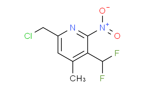 AM118512 | 1805125-30-7 | 6-(Chloromethyl)-3-(difluoromethyl)-4-methyl-2-nitropyridine