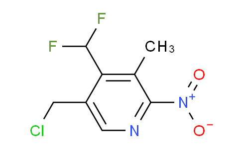 AM118528 | 1807145-69-2 | 5-(Chloromethyl)-4-(difluoromethyl)-3-methyl-2-nitropyridine