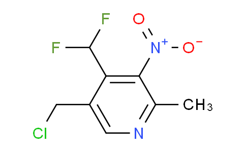 AM118530 | 1806965-91-2 | 5-(Chloromethyl)-4-(difluoromethyl)-2-methyl-3-nitropyridine