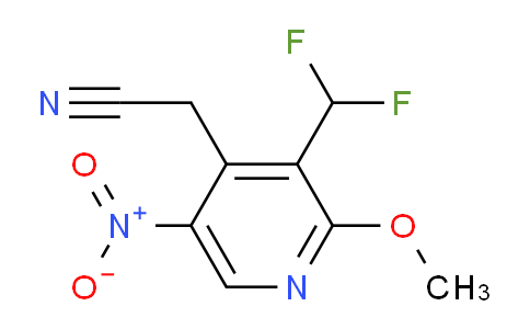 AM118536 | 1806960-48-4 | 3-(Difluoromethyl)-2-methoxy-5-nitropyridine-4-acetonitrile