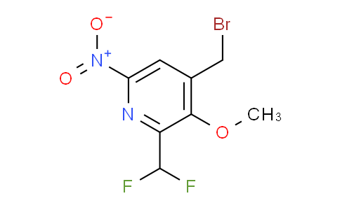 AM118550 | 1805443-08-6 | 4-(Bromomethyl)-2-(difluoromethyl)-3-methoxy-6-nitropyridine