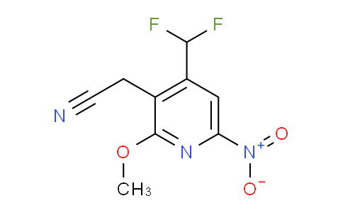 AM118551 | 1806884-03-6 | 4-(Difluoromethyl)-2-methoxy-6-nitropyridine-3-acetonitrile