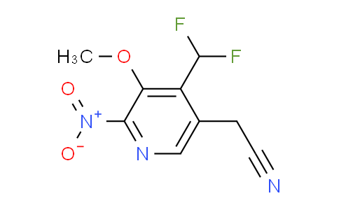 AM118552 | 1806960-92-8 | 4-(Difluoromethyl)-3-methoxy-2-nitropyridine-5-acetonitrile