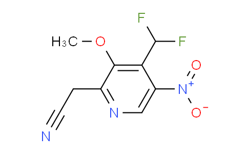 AM118553 | 1805068-41-0 | 4-(Difluoromethyl)-3-methoxy-5-nitropyridine-2-acetonitrile
