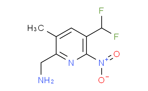 AM118571 | 1804872-07-8 | 2-(Aminomethyl)-5-(difluoromethyl)-3-methyl-6-nitropyridine