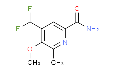 AM118586 | 1804869-89-3 | 4-(Difluoromethyl)-3-methoxy-2-methylpyridine-6-carboxamide