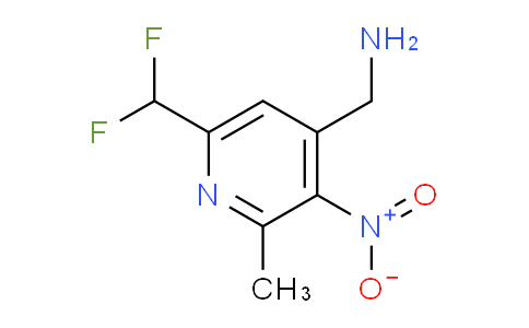 AM118597 | 1805124-74-6 | 4-(Aminomethyl)-6-(difluoromethyl)-2-methyl-3-nitropyridine