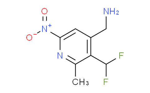 AM118600 | 1806997-46-5 | 4-(Aminomethyl)-3-(difluoromethyl)-2-methyl-6-nitropyridine