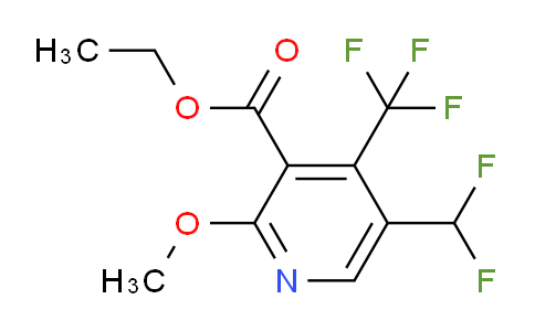 AM118604 | 1805151-61-4 | Ethyl 5-(difluoromethyl)-2-methoxy-4-(trifluoromethyl)pyridine-3-carboxylate