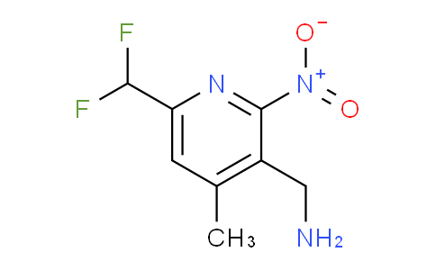 AM118611 | 1805441-49-9 | 3-(Aminomethyl)-6-(difluoromethyl)-4-methyl-2-nitropyridine