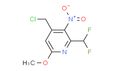 AM118615 | 1807165-57-6 | 4-(Chloromethyl)-2-(difluoromethyl)-6-methoxy-3-nitropyridine