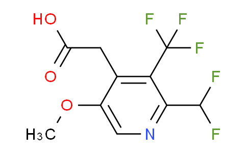 AM118618 | 1805556-90-4 | 2-(Difluoromethyl)-5-methoxy-3-(trifluoromethyl)pyridine-4-acetic acid