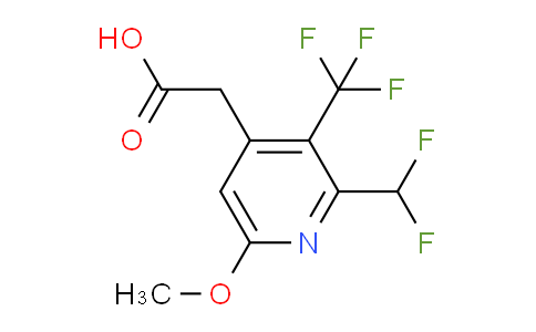 AM118624 | 1806882-94-9 | 2-(Difluoromethyl)-6-methoxy-3-(trifluoromethyl)pyridine-4-acetic acid