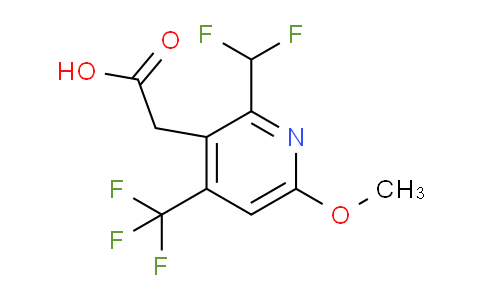 AM118625 | 1805464-38-3 | 2-(Difluoromethyl)-6-methoxy-4-(trifluoromethyl)pyridine-3-acetic acid
