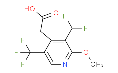 AM118632 | 1805121-10-1 | 3-(Difluoromethyl)-2-methoxy-5-(trifluoromethyl)pyridine-4-acetic acid