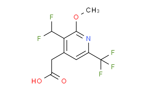 AM118634 | 1805265-89-7 | 3-(Difluoromethyl)-2-methoxy-6-(trifluoromethyl)pyridine-4-acetic acid