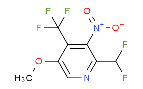 AM118637 | 1806988-53-3 | 2-(Difluoromethyl)-5-methoxy-3-nitro-4-(trifluoromethyl)pyridine