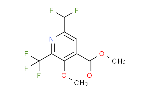 AM118654 | 1805608-18-7 | Methyl 6-(difluoromethyl)-3-methoxy-2-(trifluoromethyl)pyridine-4-carboxylate