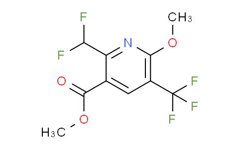 AM118657 | 1806957-85-6 | Methyl 2-(difluoromethyl)-6-methoxy-5-(trifluoromethyl)pyridine-3-carboxylate